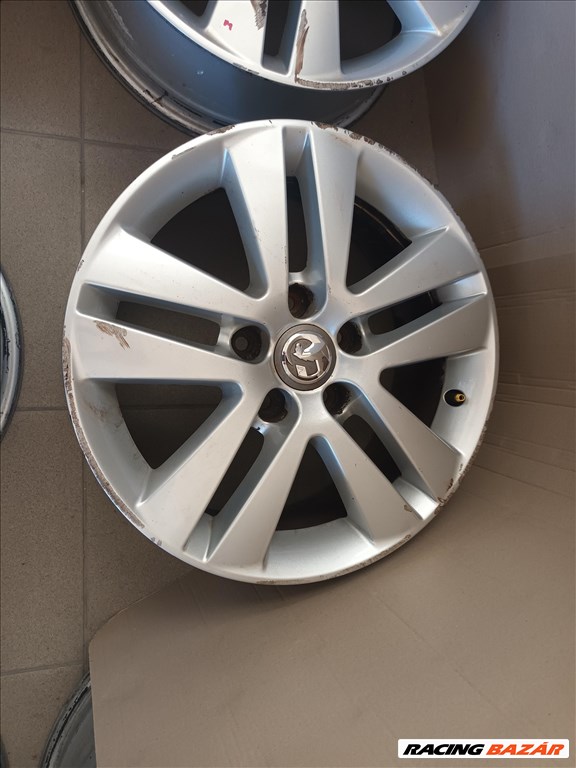 Opel h astra b meriva b zafira 5x110 lyukosztású 6,5JJ 16" használt gyari alufelni tkn 13 3. kép