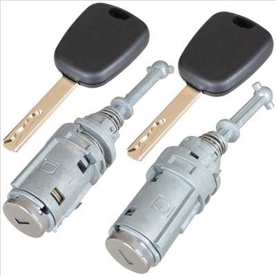 Citroen C2 első ajtózár zárbetét szett (bal + jobb) 2003-2012