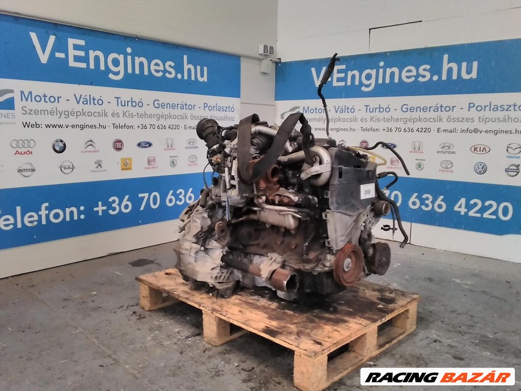 Renault K9KD609 bontott motor  2. kép