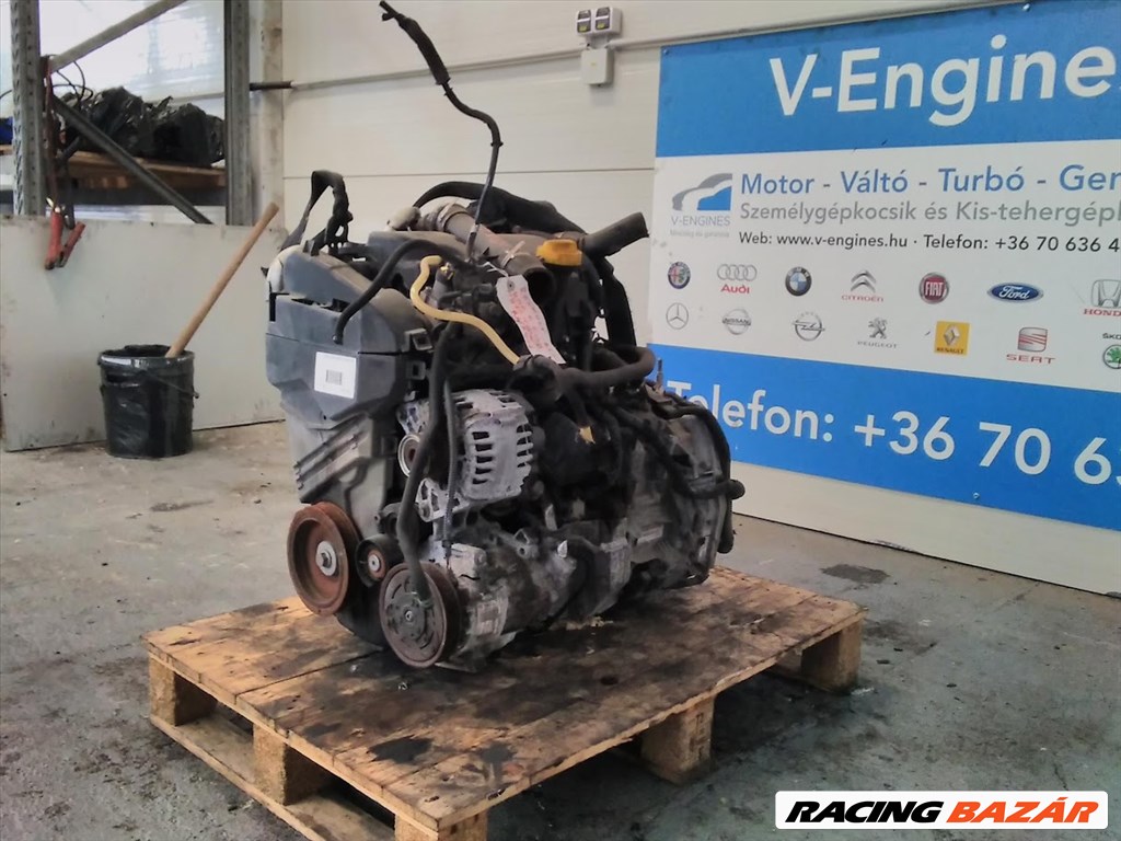 Renault K9KD609 bontott motor  3. kép