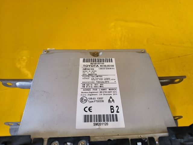 Toyota Yaris (XP130/XP150) Navigációs Fejegység 861400d100 5. kép
