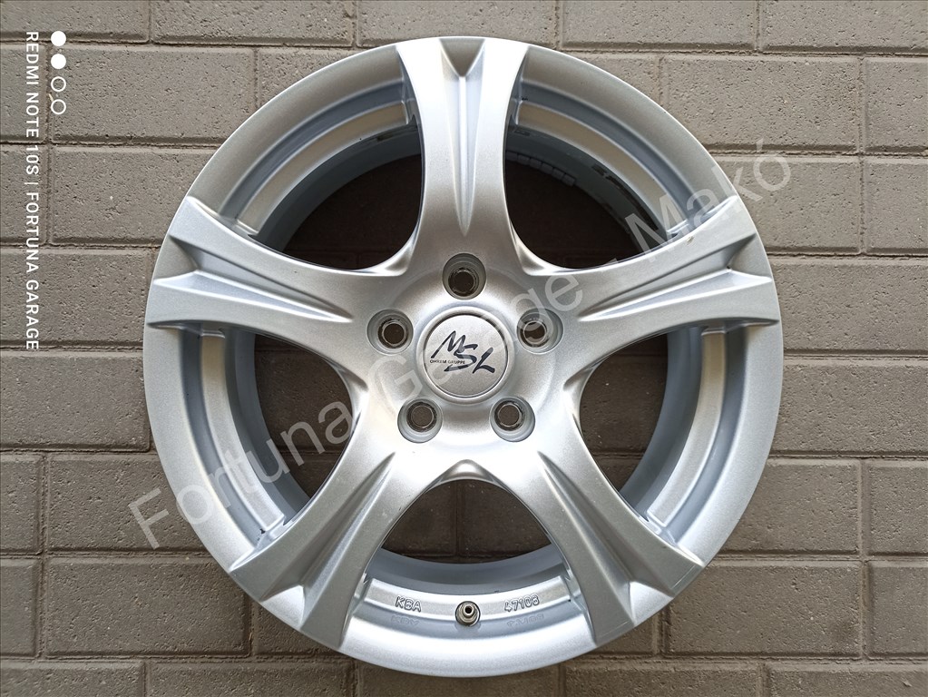 5x112 16" Brock RC14 újszerű alufelni garnitúra 3. kép