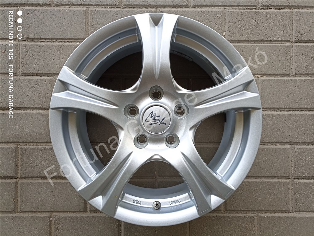 5x112 16" Brock RC14 újszerű alufelni garnitúra 4. kép