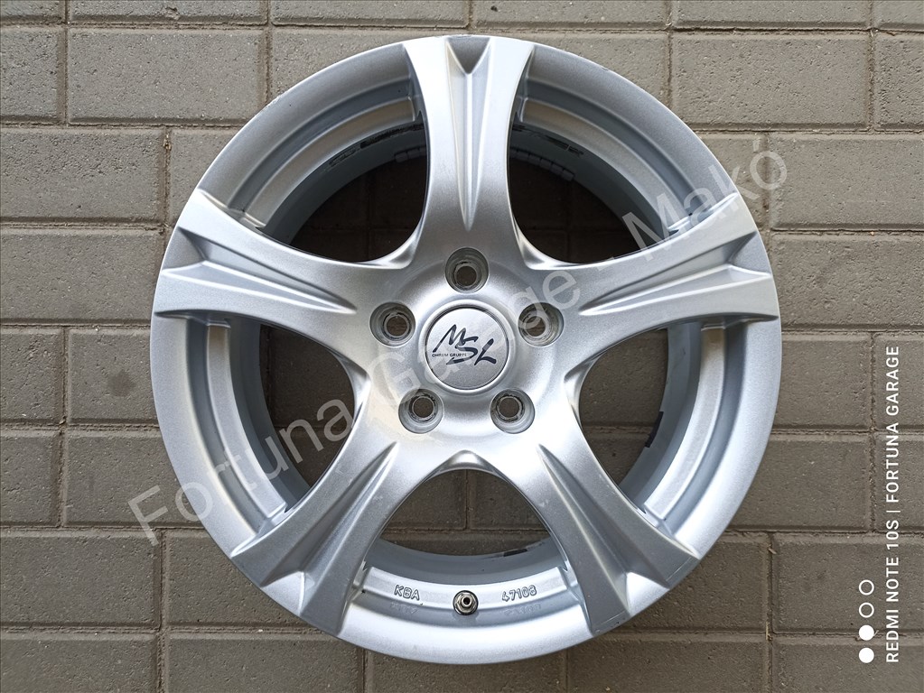 5x112 16" Brock RC14 újszerű alufelni garnitúra 5. kép