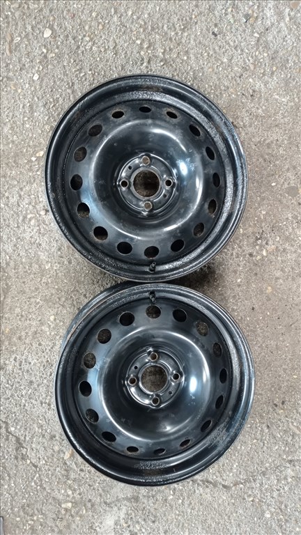  4x100 lyukosztású 6,5JJ 16" használt (gyári felni) lemezfelni 1. kép