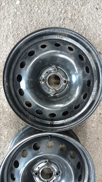  4x100 lyukosztású 6,5JJ 16" használt (gyári felni) lemezfelni 3. kép