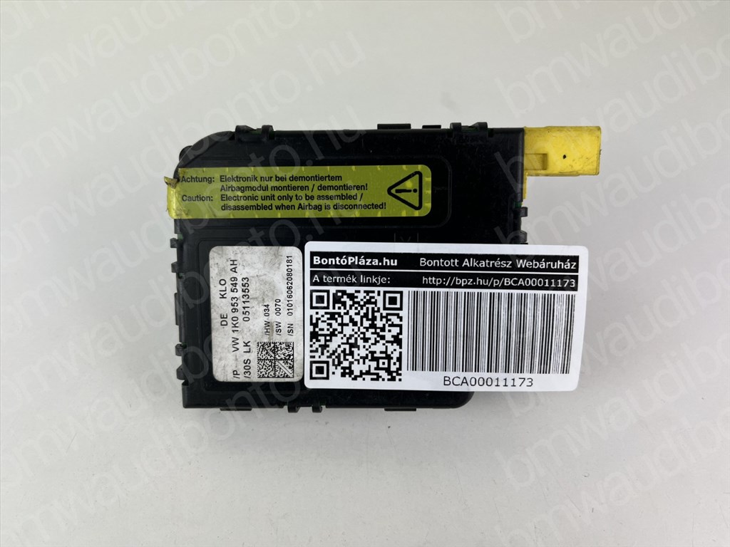 AUDI A3 Sportback (8PA) Multikormány vezérlőegység/modul (1K09953549AH) 3. kép