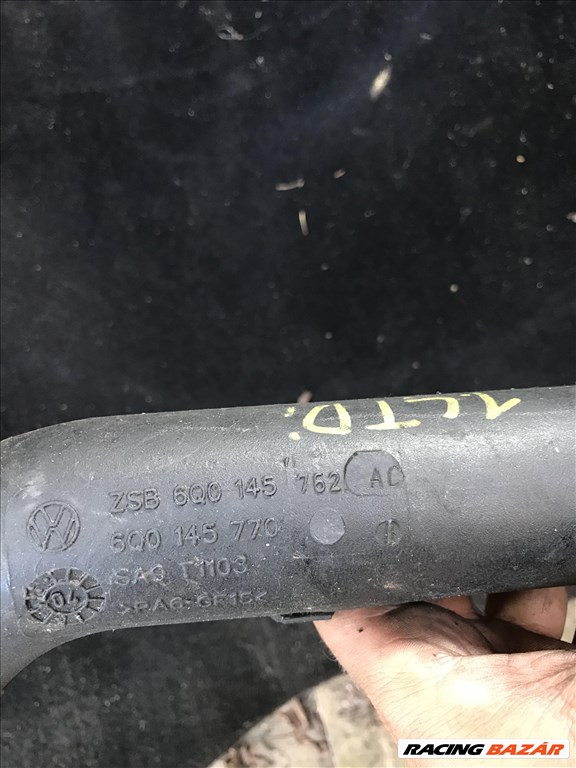 VW POLO 9N_FABIA I_IBIZA 6L 1,4 PD turbócső 6q0145770 2. kép