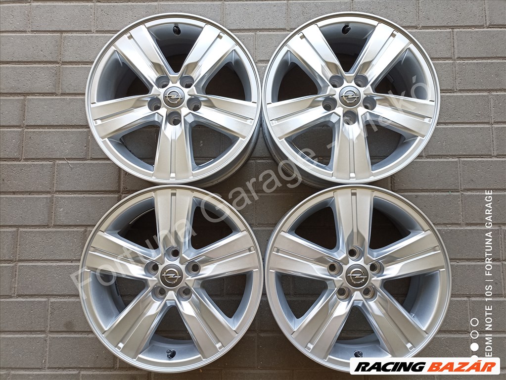 5x105 16" Opel / Chevrolet használt alufelni garnitúra +TPMS 1. kép