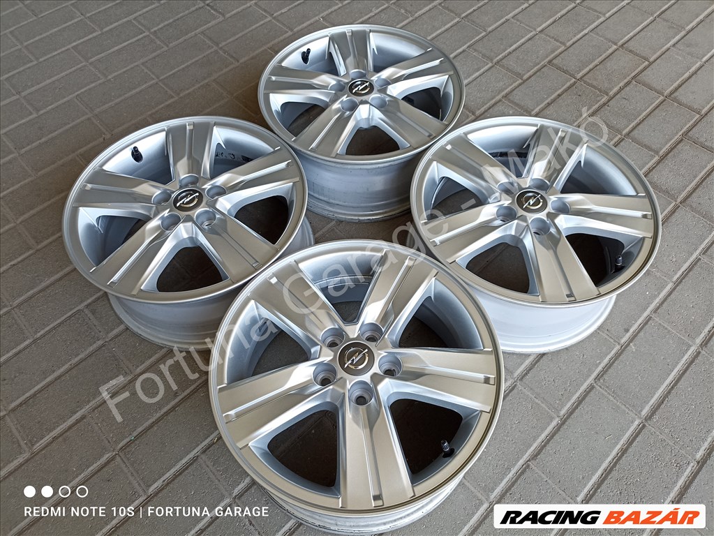5x105 16" Opel / Chevrolet használt alufelni garnitúra +TPMS 2. kép