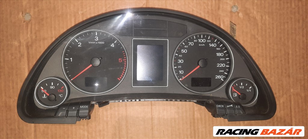 Audi A4 (B6/B7) 2.0 TDI A4 B7 kilóméteróra óracsoport 2.0TDI automata 8e0920901d 0263626090 1. kép
