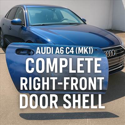 Audi A6 (C4 - 4A) jobb első ajtó, sérült - javítható  4a0831052 g0652251