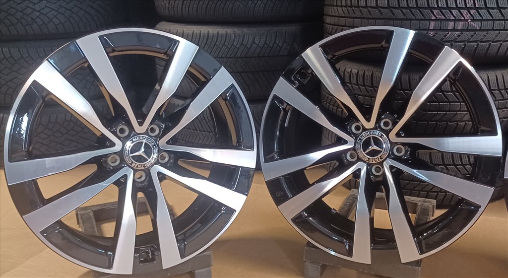 Gyári Mercedes W223 S klasse alufelnik 5x112 8,5x19 ET31,5 4db 4. kép