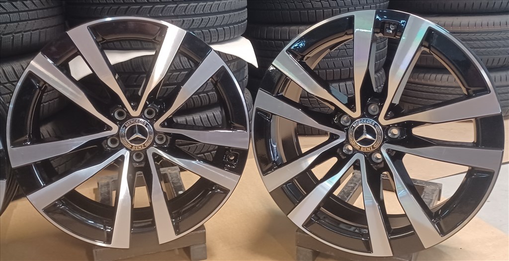 Gyári Mercedes W223 S klasse alufelnik 5x112 8,5x19 ET31,5 4db 5. kép