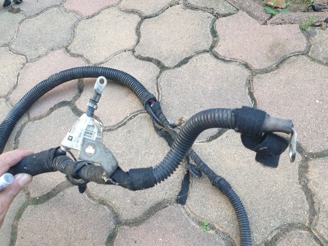 Opel Astra J 1.4 Turbo Akkumulátor kábelköteg A14net  13377547 4. kép