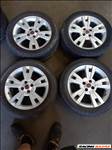  Fiat Doblo 4x98-as 6x16" újszerű (gyári felni) alufelni 195/55 használt Bridgestone nyári gumi sxx2