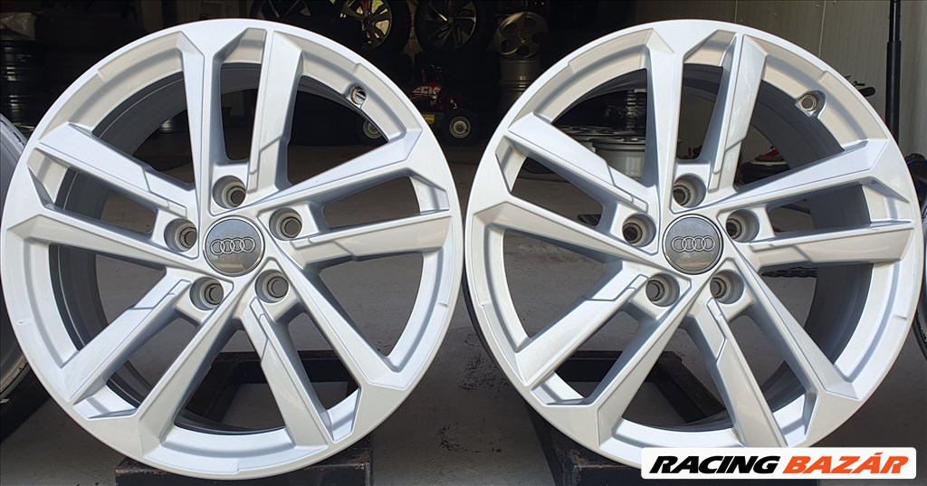 5x112 Gyári Audi A3 8Y alufelni garnitúra 6,5x17" ET:43     /F152. 4. kép