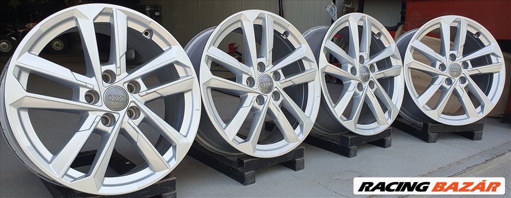 5x112 Gyári Audi A3 8Y alufelni garnitúra 6,5x17" ET:43     /F152. 6. kép