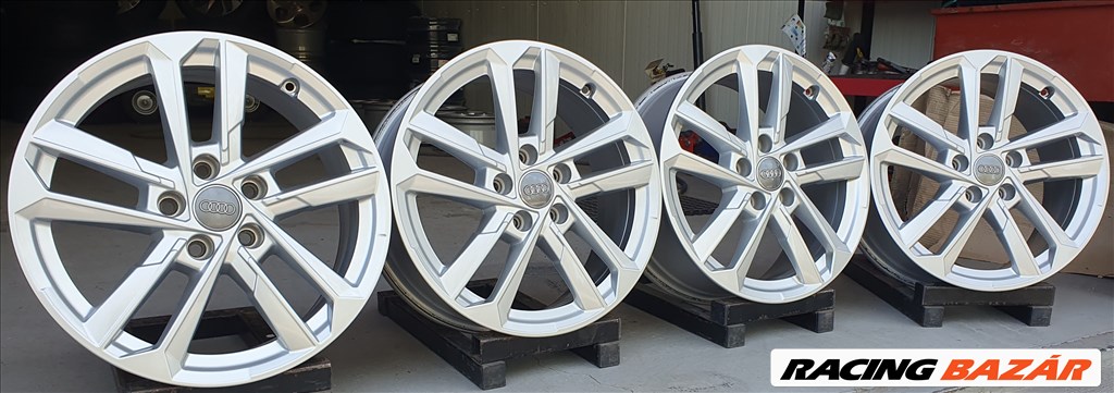 5x112 Gyári Audi A3 8Y alufelni garnitúra 6,5x17" ET:43     /F152. 7. kép