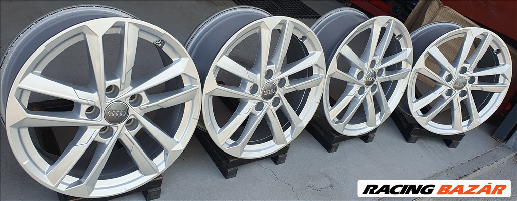 5x112 Gyári Audi A3 8Y alufelni garnitúra 6,5x17" ET:43     /F152. 8. kép