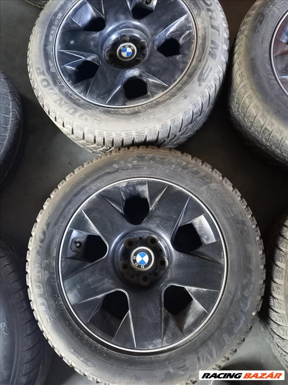 7-es BMW E65/ E66 5x120-as 8x17  (gyári felni) alufelni, 245/55 használt Dunlop téli gumi sxx3 5. kép