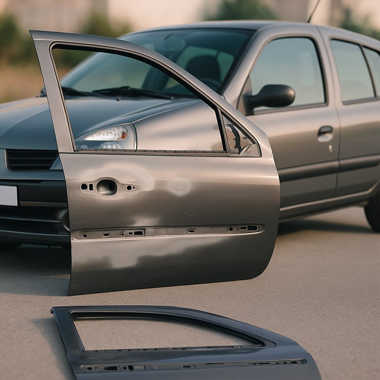 Renault Clio II jobb első ajtó, javított  270327h 1. kép