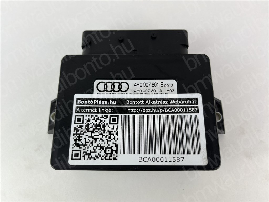 AUDI A6 C7 (4G2, 4GC) Kézifék vezérlő modul (4H0907801E, 4H0907801D) 3. kép