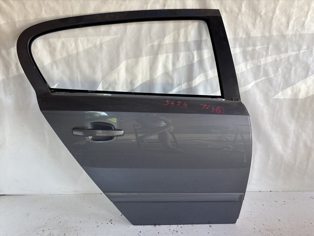 13286 Opel Astra H Jobb hátsó Ajtó Grafit Z155 5 ajtós 1. kép