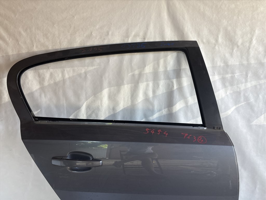 13286 Opel Astra H Jobb hátsó Ajtó Grafit Z155 5 ajtós 3. kép