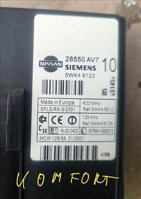 Nissan Primera III Komfort Modul panel 