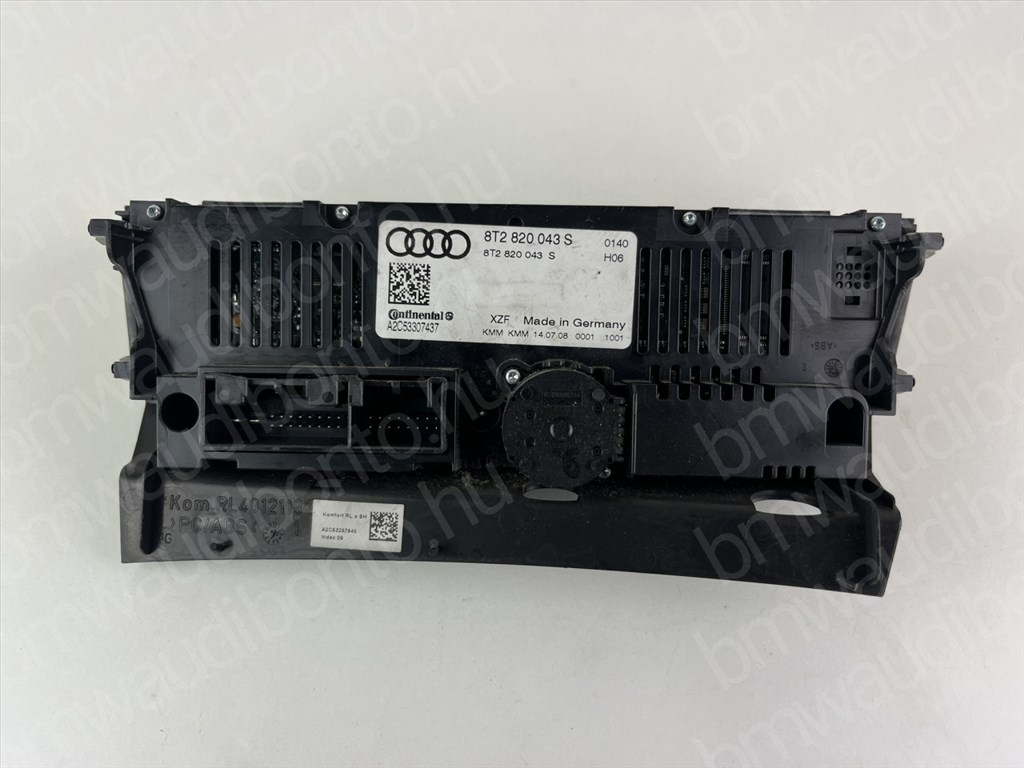 AUDI A4 B8 (8K2) Fűtéskapcsoló egység/modul (digit klímás) (8T2820043S) 2. kép