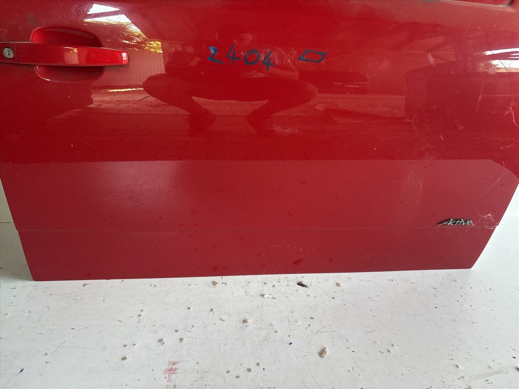 13197 Opel Astra H Jobb első Ajtó   Piros  4. kép