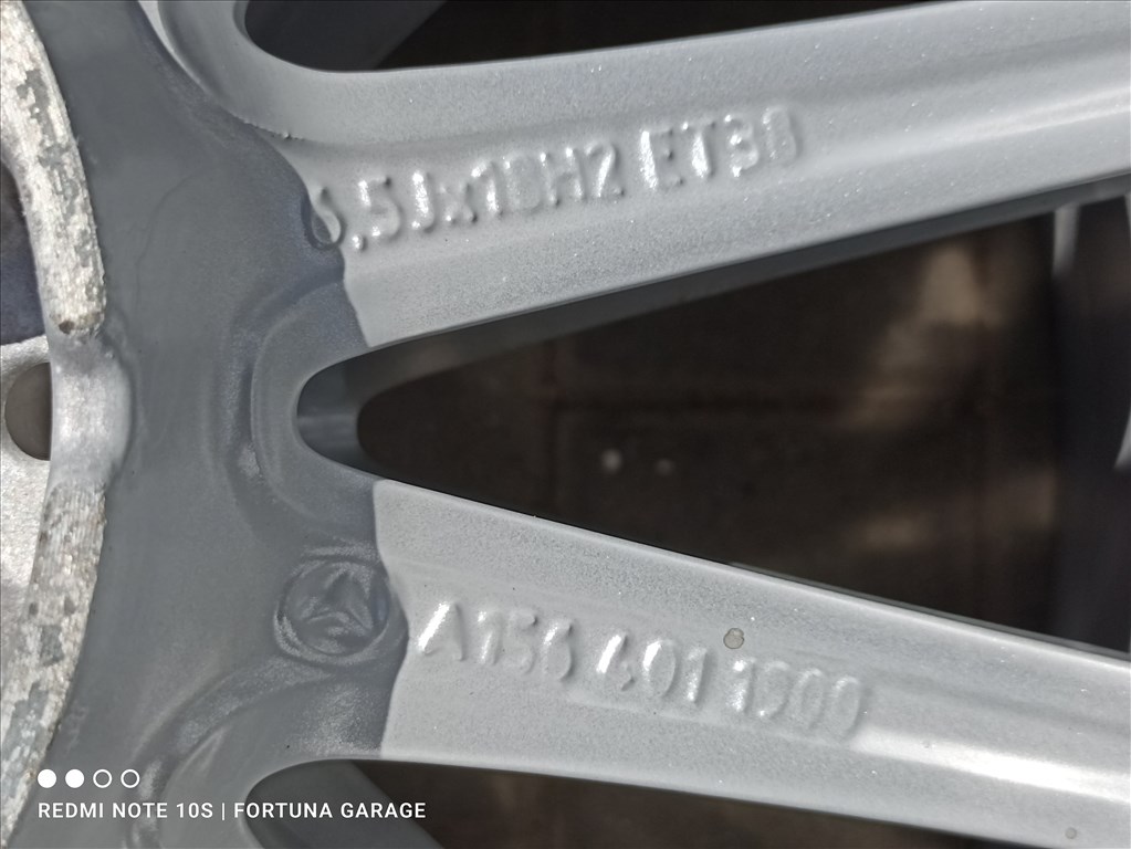 5x112 18" Mercedes-Benz (X156) újszerű alufelni garnitúra 7. kép