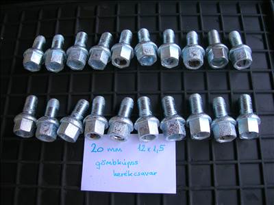 20 mm-es 12x1,5 kerékcsavar garnitúra eladó 