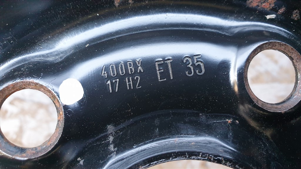 511683 Audi A4, 2006, Pótkerék, Mankókerék. 5X112X17, Agy: 57,1. 8E0601027C 2. kép