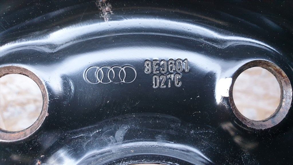 511683 Audi A4, 2006, Pótkerék, Mankókerék. 5X112X17, Agy: 57,1. 8E0601027C 3. kép
