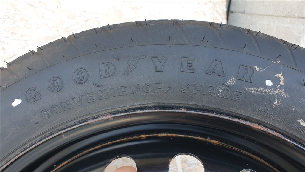 511683 Audi A4, 2006, Pótkerék, Mankókerék. 5X112X17, Agy: 57,1. 8E0601027C 5. kép