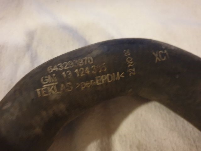 Opel Astra H 1.7 CDTI Vízcső Z17dth Z17dtl  13124305 2. kép