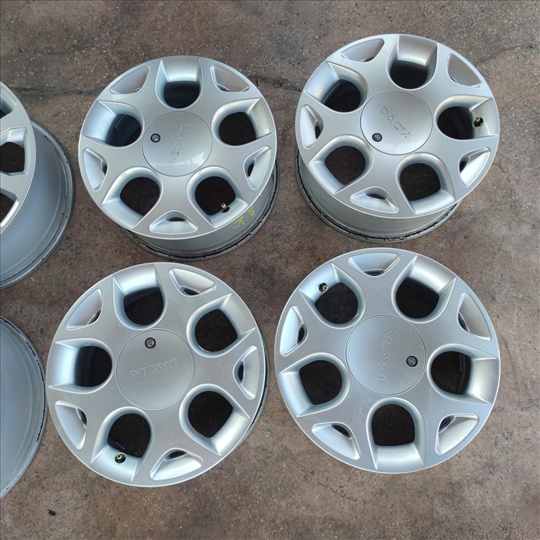 4x100 15 Gyári Renault,Dacia alufelni 90000ft a 4db/46/ 5. kép