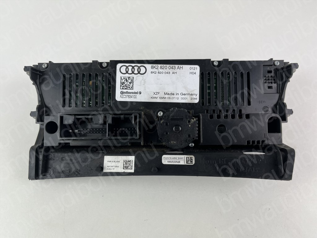 AUDI A4 B8 (8K2) Fűtéskapcsoló egység/modul (digit klímás) (8K2820043AK) 2. kép