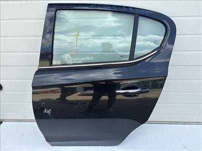 12765 Opel Corsa E Bal hátsó Ajtó Fekete Y22c