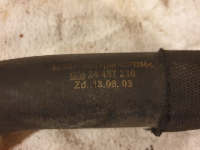 Opel Corsa C 1.3 CDTI Vízcső Z13dt Z13dtj  24457230 2. kép