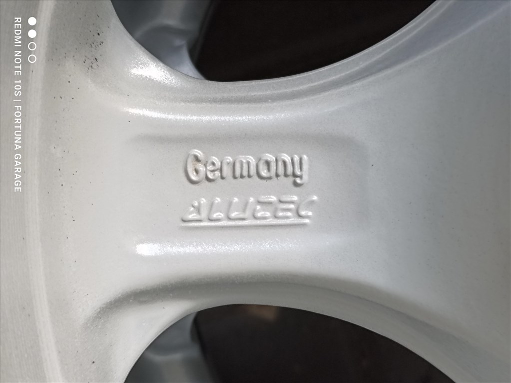 5x100 14" Alutec Java használt alufelni garnitúra 9. kép