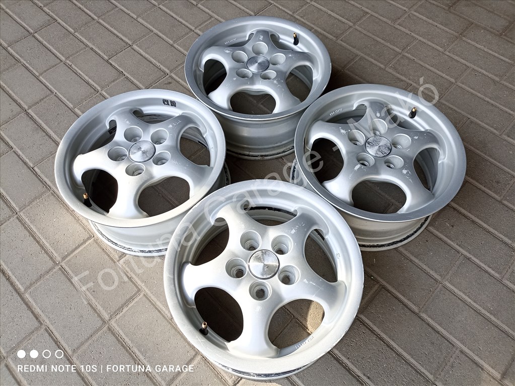 5x100 14" Alutec Java használt alufelni garnitúra 2. kép