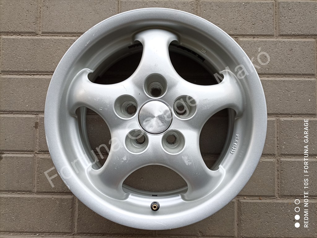 5x100 14" Alutec Java használt alufelni garnitúra 3. kép