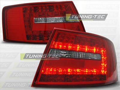 AUDI A6 C6 SEDAN 04.04-08 RED WHITE LED  Tuning-Tec Hátsó Lámpa