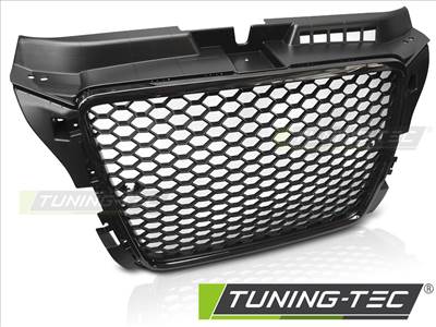 AUDI A3 08-12 FÉNYES FEKETE Tuning-Tec Hűtőrács