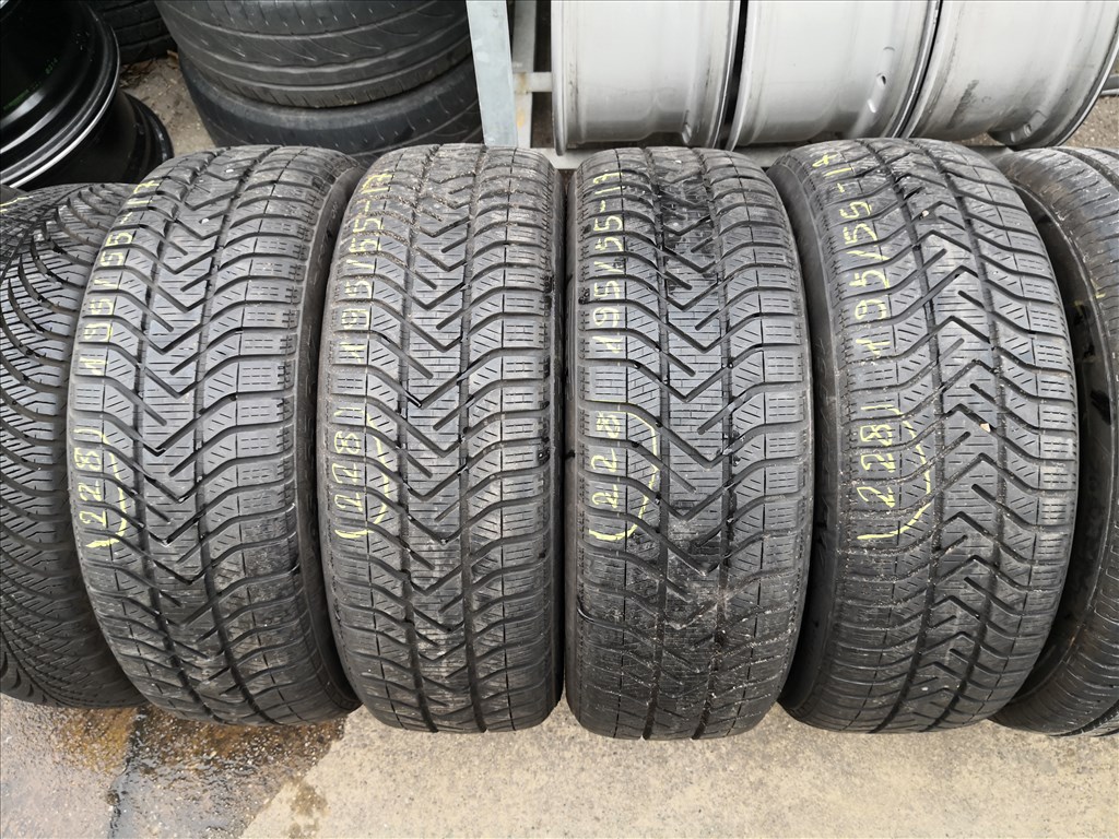 195/55 R17 Pirelli téli gumi 50000ft a 4db/228/ 5. kép
