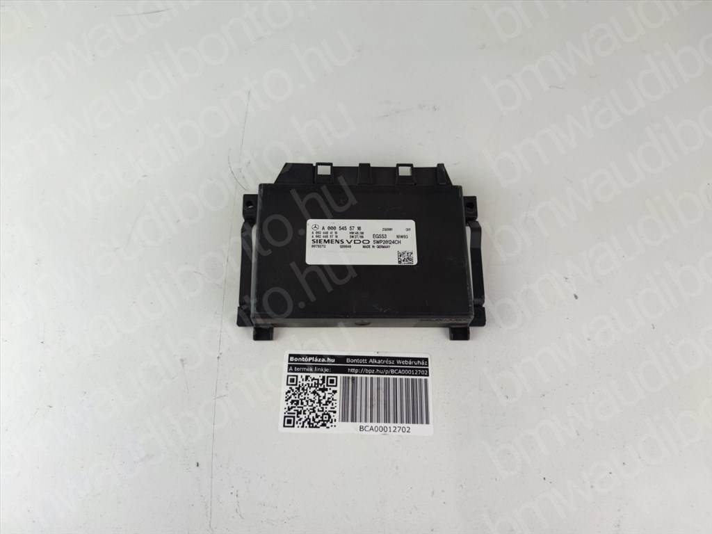 MERCEDES-BENZ C-CLASS (W204)  C 220 CDI (204.002) Automataváltó vezérlőegység/modul (A0005455716) 3. kép