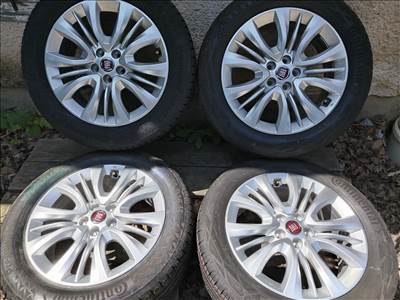  Fiat Tipo 5x98 16" (gyári felni) alufelni, 205/55 Continental nyári gumi 